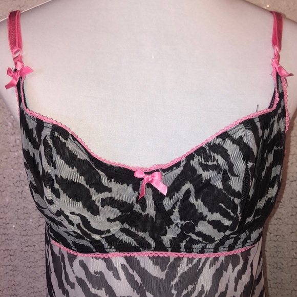 Animal Print Babydoll - Picture 3 of 6